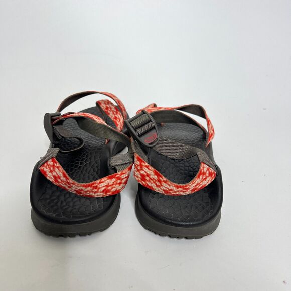 Chaco Womens US 9 Eco Tread Orange Black Z Toe Loop Slingback Hiking Sandals - Picture 2 of 11